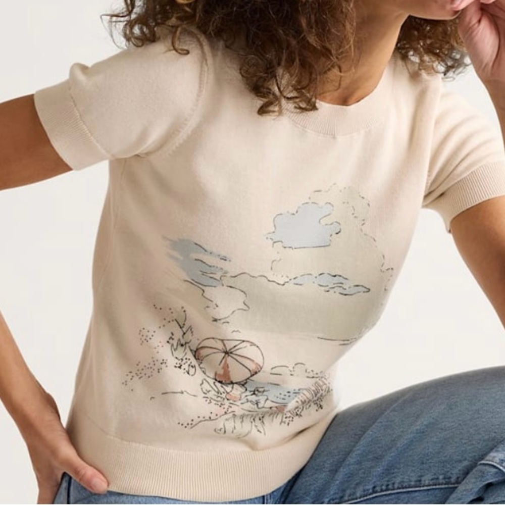 Pendleton Cream Graphic Short Sleeve Tee